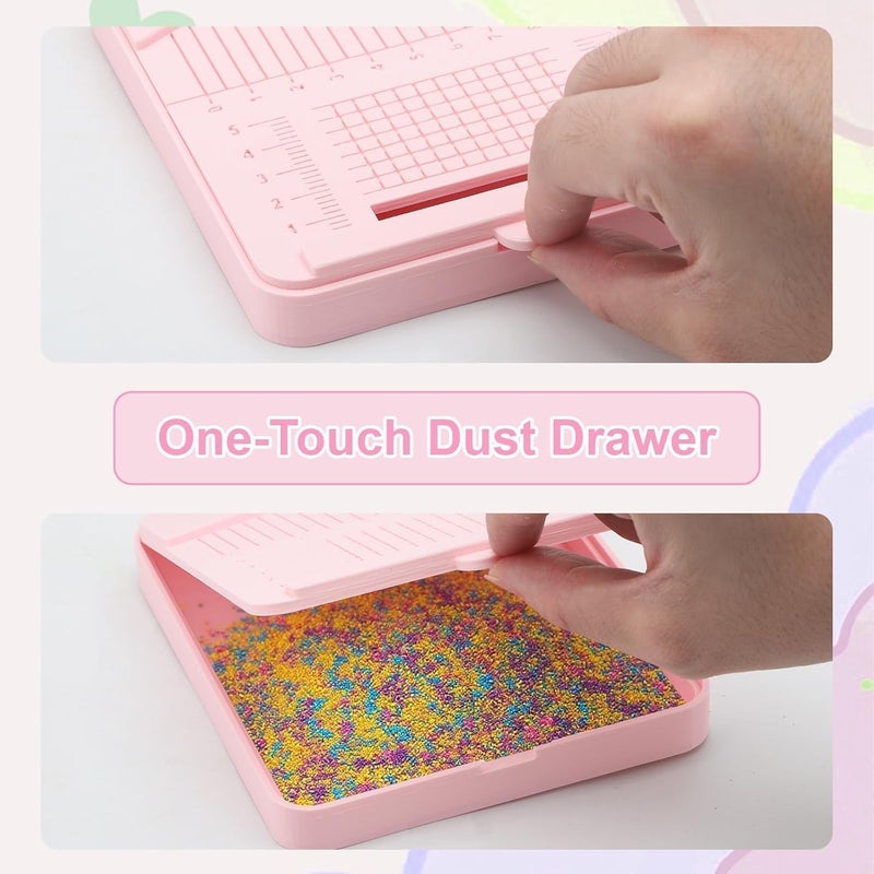 EEEKit 12 PCS Polymer Clay Earring Drill Guides, Polymer Clay Jewelry Making Tools with a Crafting Hand Drill Bits Set for Earrings, Jewelry - Image 4